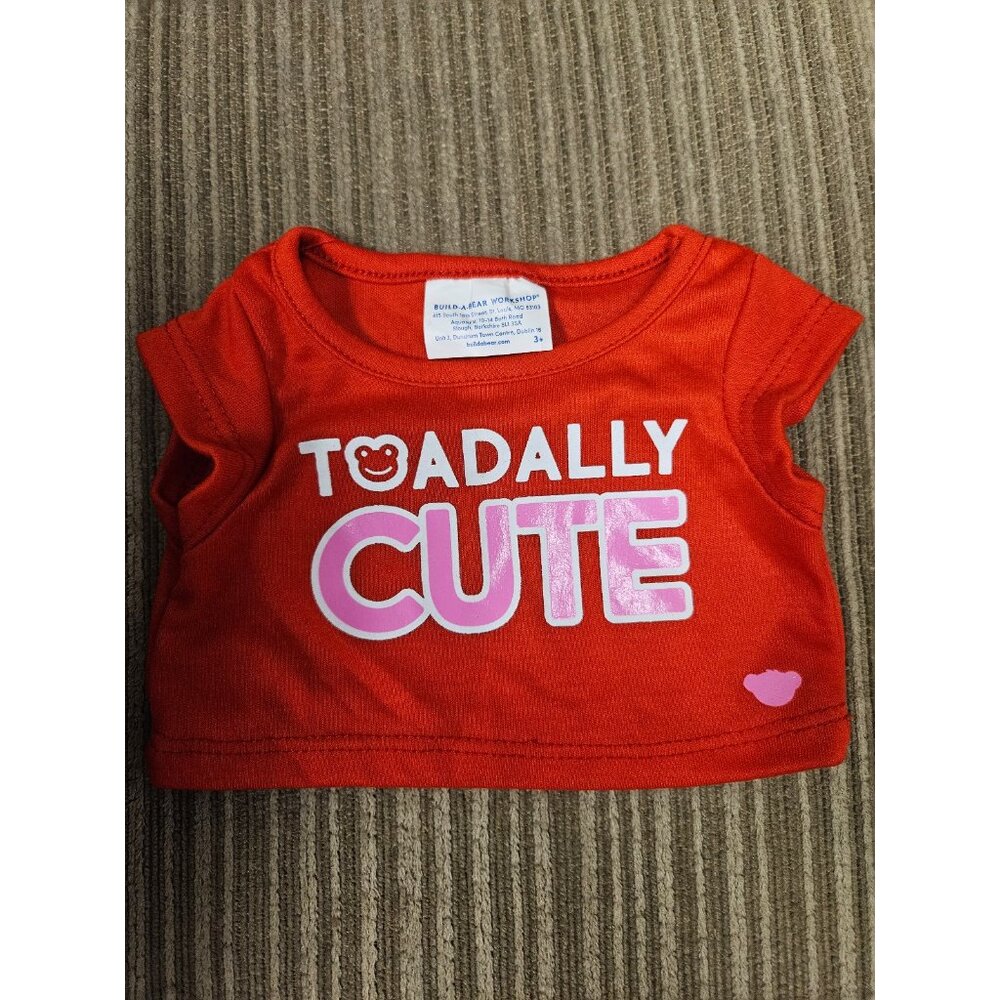Build A Bear Toadally Cute Tee
